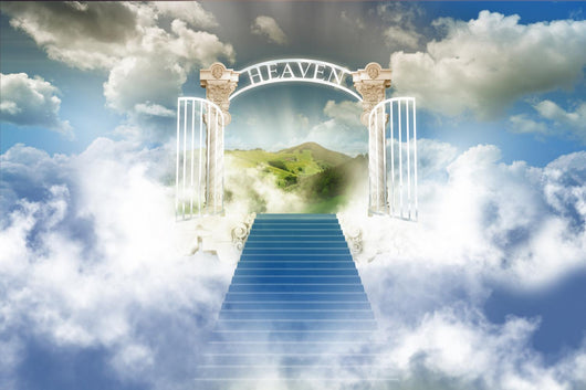 paradise in sky Wall Mural