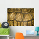 Abstract Tortoise Shell Wall Mural