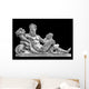 Marble Statue Greek God Wall Decal