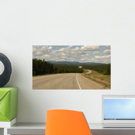 Alaska Highway Wall Decal
