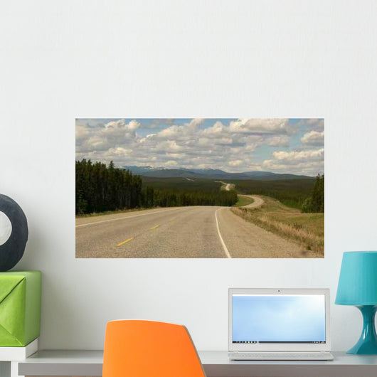 Alaska Highway Wall Decal