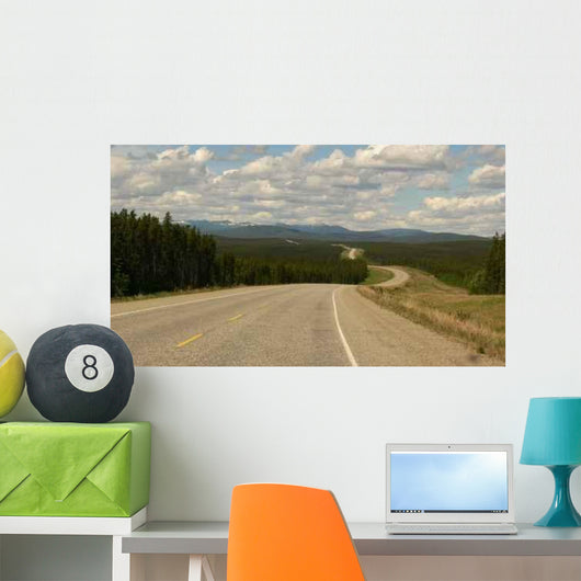 Alaska Highway Wall Decal