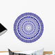 Color Mandala. Sample Background Wall Decal