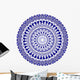 Color Mandala. Sample Background Wall Decal