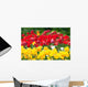 Spring Tulip Meadow Wall Decal Design 1