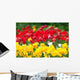 Spring Tulip Meadow Wall Decal Design 1