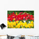Spring Tulip Meadow Wall Decal Design 1