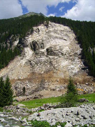 Landslide Alps Wall Decal