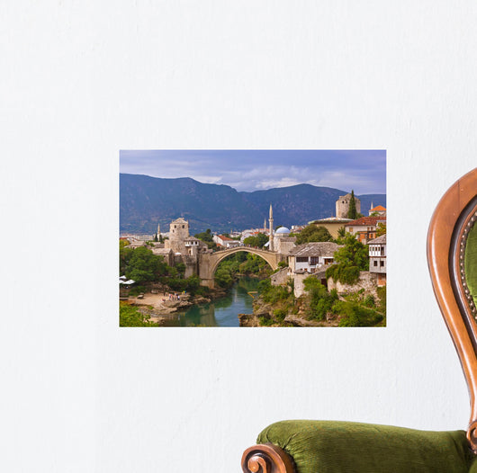 Old Bridge in Mostar - Bosnia and Herzegovina Wall Mural
