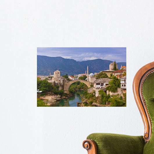 Old Bridge in Mostar - Bosnia and Herzegovina Wall Mural