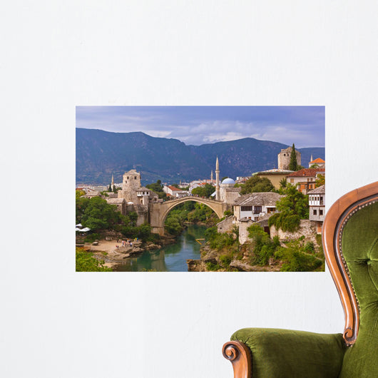 Old Bridge in Mostar - Bosnia and Herzegovina Wall Mural