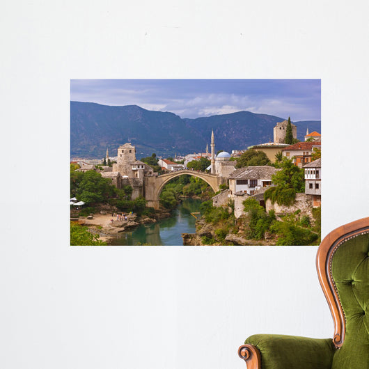 Old Bridge in Mostar - Bosnia and Herzegovina Wall Mural