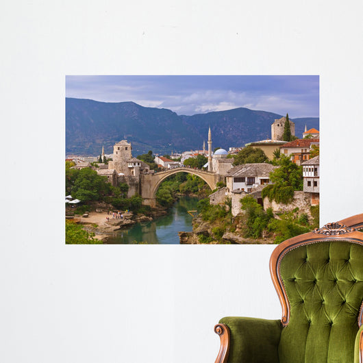 Old Bridge in Mostar - Bosnia and Herzegovina Wall Mural