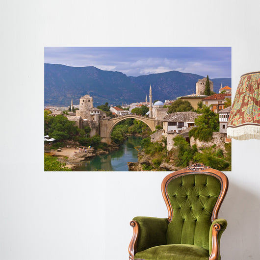 Old Bridge in Mostar - Bosnia and Herzegovina Wall Mural
