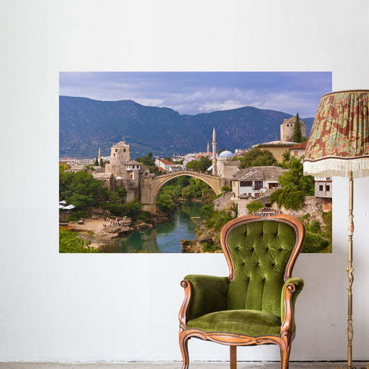 Old Bridge in Mostar - Bosnia and Herzegovina Wall Mural