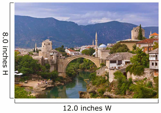 Old Bridge in Mostar - Bosnia and Herzegovina Wall Mural