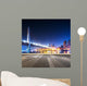 cityscape and skyline near bridge of chongqing at night from emp Wall Mural