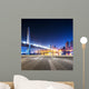 cityscape and skyline near bridge of chongqing at night from emp Wall Mural