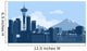 Seattle Skyline Wall Mural