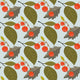 Autumn abstract background with fall leaf vector illustration Wall Mural