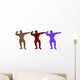 Cadboard Body Builders Wall Decal