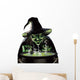 Evil Witch and Cauldron Wall Decal