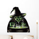 Evil Witch and Cauldron Wall Decal