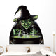 Evil Witch and Cauldron Wall Decal