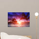 beach sunlight flar Wall Mural