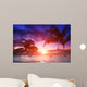 beach sunlight flar Wall Mural