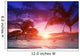 beach sunlight flar Wall Mural