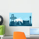 Las Vegas Skyline Wall Mural