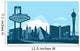Las Vegas Skyline Wall Mural