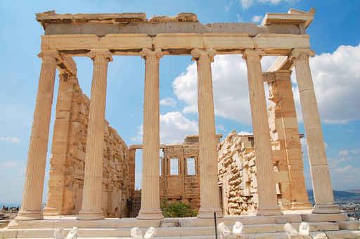 Greek Temple Wall Decal