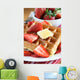 Strawberry Waffles Wall Mural