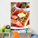 Strawberry Waffles Wall Mural