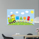Educational Vector Illustration with Wall Decal
