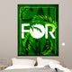 Summer tee graphic design miami california Wall Mural