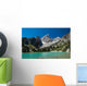 An amazing glacier fed lake in the Grand Teton National Park in Wyoming Wall Mural