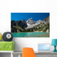 An amazing glacier fed lake in the Grand Teton National Park in Wyoming Wall Mural