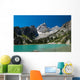 An amazing glacier fed lake in the Grand Teton National Park in Wyoming Wall Mural
