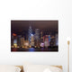 Night Scenery Hong Kong Wall Decal