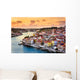 Porto, Portugal on the River Wall Mural