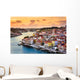 Porto, Portugal on the River Wall Mural