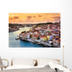 Porto, Portugal on the River Wall Mural