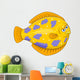 Cartoon flounder Wall Decal
