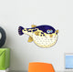 Cartoon puffer fish Wall Decal