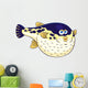 Cartoon puffer fish Wall Decal