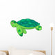 Cartoon sea turtle Wall Decal