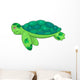 Cartoon sea turtle Wall Decal